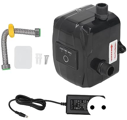 ANKROYU Pompe de surpression automatique de pression d'eau 100W 24V DC, faible bruit, haute efficacité, pour la maison, la salle de bain, l'irrigation du jardin, matériau en cuivre
