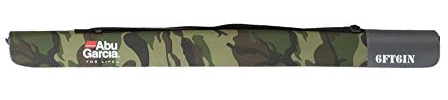 ABU Garcia Japan 1424122 - Semihard Rod Case 2 Woodland Camo 6,6 Zoll