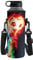 UOIMAG Neoprene Water Bottle Carrier Fire Soccer Bottle Holder Football Shoulder Strap Bottle Cover Bag Pouch for Outdoor Sports Small Size 500ML