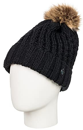 Roxy™ Blizzard - Beanie for Girls - Mütze - Mädchen - ONE Size - Schwarz