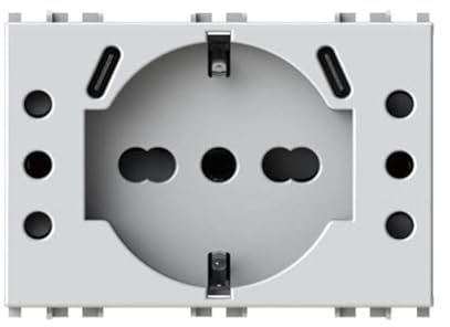 4Box P503 prise, Blanc