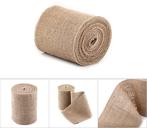 sackstoff meterware sackstoff meterware- 10M Natur Jute Sackleinen Geschenkband Tischläufer Sackleinen Rolle Juteband Cinta Yute Toile Jute 15cm Vintage Dekoband Naturband Juteband Jute Stoffbind