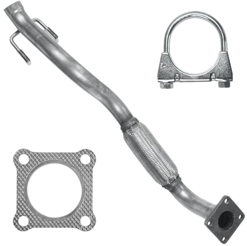 Schalldämpferset Auspuff Kollektorrohr für Fabia 2 II 2008-03/2010 1.4 TDI