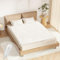 GOTCOZY Electric Blanket Single Control - Double Heated Mattress Cover Underblanket with 5 Heating Levels & 10 Hours Auto-Off Timer,Machine Washable,Overheat Protection 135cm x 120cm