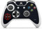 Skin kompatibel mit Microsoft Xbox One S Folie Sticker Marvel Deadpool Logo