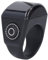 Asixxsix Smart Ring Counter, Bluetooth APP-Erinnerung Smart Tasbih Zikr Ring Digital Displa Fingerzähler Muslim Islamisches Gebet Smart Rings, Unisex Azan Wecker Fingerzähler