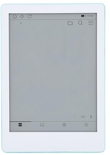Huairdum Tablette Couleur 6 Pouces, 4 Go de RAM, 64 Go de ROM, Liseuse électrique, Tablette de Lecture à 11 et 33 Niveaux avec écran Tactile, Idéale pour la Lecture, l'écriture et Les Livres