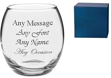 Personalised Engraved Tondo Hi Ball 405ml Glass - Perfect Present for All Occassions