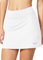 baleaf Tennisrock Damen Sportrock Laufrock mit Hose Golfrock mit Tasche Kurz Rock mit Hose Drunter Sport Hosenrock für Running Tennis Weiß M