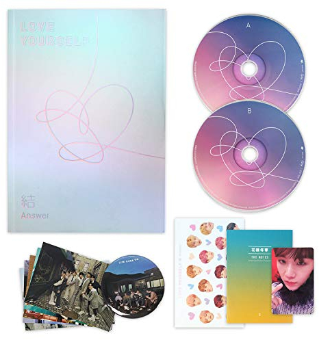 BTS Album - LOVE YOURSELF 結 ANSWER [ S ver. ] 2CD + Photobook + Mini Book + Sticker Pack + FREE GIFT / K-POP Sealed