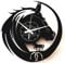 Instant Karma Clocks | Pferd Design Wanduhr für Reitfans | Geräuschlosem Quarzwerk | Geschenkidee für Küche, Schlafzimmer, Wohnzimmer
