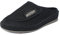 Aerosoft mules 6032-4P Chausson Femmes Hommes respirantes antidérapantes (Le Noir, Numeric_39)