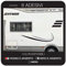 kamiustore Adesivo Hymer per Camper, roulotte e Barche in Vinile - 6 Adesivi 25x95cm (Nero/Argento)