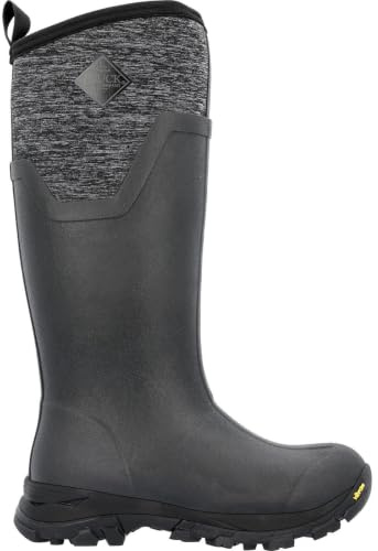 Muck Boots Arctic Ice Tall Wellingtons BlackJersey Heather