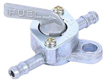EBTOOLS pour robinet essence pour robinet essence 8mm pour vanne de carburant 8mm Vanne de réservoir de carburant de moto PIT DIRT QUAD INTERRUPTEUR ON-OFF EN LIGNE
