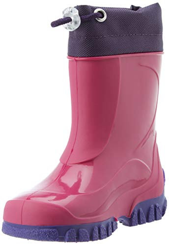 Spirale Yappi, Rain Boot Bambina, Fucsia, 21 EU