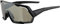ALPINA ROCKET Q-LITE - Verspiegelte, Kontrastverstärkende & Beschlagfreie Sport- & Fahrradbrille Mit 100% UV-Schutz Für Erwachsene, black matt, One Size