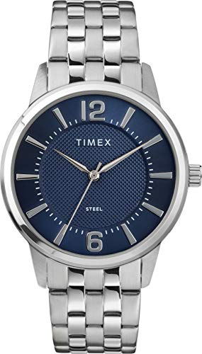 Timex Classics 40mm Herren-Armbanduhr aus Edelstahl TW2T59800