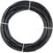 ERGAOBOY Kit de tube de tuyau d'air en polyuréthane noir 5M PU, 16 mm OD x 12 mm ID sans raccords