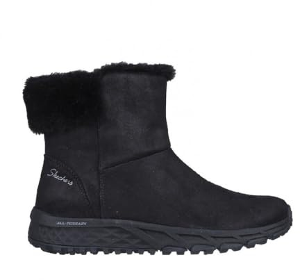 Skechers Women's Synergy Hiking Boot, Black, 3 UK