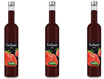 100 % jus de fraise Trio - 500 ml chacun