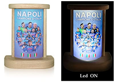 VILEVI Nápoles gadget Led, campeón de Italia (Nápoles scudetto)