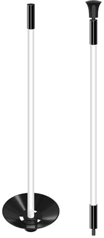 COGOLFING 3ft Golf Flagstick - Portable Two-Section Design - Ball Retrieval Base - Perfect for Home Practice Putting Green - Fits 8x6 inch Flags, 1-Pack