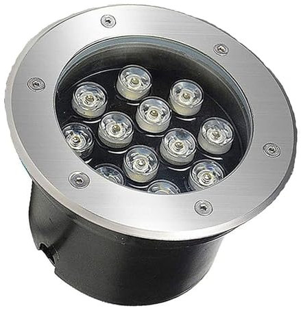 Lumière LED Submersible - Projecteur Sous-marin Étanche IP68, Spot Encastrable Exterieur, Projecteur LED Encastré Extérieur Basse Tension 24V, Projecteur De Terrasse Extérieur Encastré (Color : Blue
