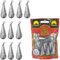 PRO FILSTAR Birnenblei Set 10 x 50g - Blei Angeln mit Wirbel - Angel Bleie Set - Grundangeln - Grundblei Angeln - Blei Gewicht - Angelblei - Fishing Weights - Bleigewichte – Tropfenblei – Karpfenblei