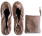 JUSZT FASHION, Fold up shoes (Pink, UK Footwear Size System, Adult, Women, Numeric, Medium, 3)