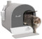 PawHut Lettiera per Gatti Chiusa, Casetta con Vassoio Estraibile, Paletta, Porta e Filtri Antiodore, Toilette per Gatti Antipertita con Tappetino, Grigio e Nero