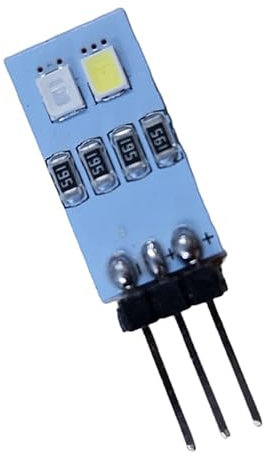 LED Platine passend für BMW lila rot blau orange weiß Modul Ambientebeleuchtung 2SMD (weiß/lila)