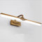 SSNCcNC LED Vintage Spiegelleuchte 12W Europäischen Spiegelschrank Leuchte Badleuchte Spiegellampe Badlampe Wasserdicht Neutrales Licht 4500K Wandleuchte L:61CM