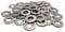 Rondelles métal M2 Inox Ø extérieur 5,5 mm | Rondelle plate M2x5,5mm | Acier inoxydable A2 (V2A/304) norme NFE 25514 M | Bois/Metal/Ecrous/Vis/etc : LOT DE 50 Pcs - ProRaje