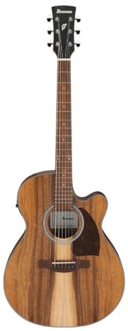 Ibanez PC50WSCE Acoustic-electric Guitar - Open-pore Natural