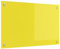 vidaXL Küchenrückwand Gelb 80x50x0,6 cm Hartglas