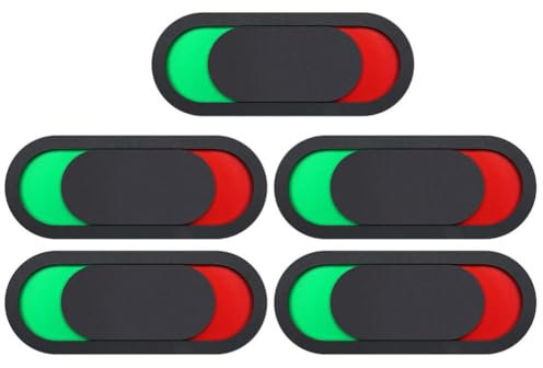 MAGICLULU 5 Stück Sichtschutzschild Bürotürschilder Für Wc Badezimmer Schiebetür Zeigt An Ob Zimmer Belegt Ist 10 X 4Cm
