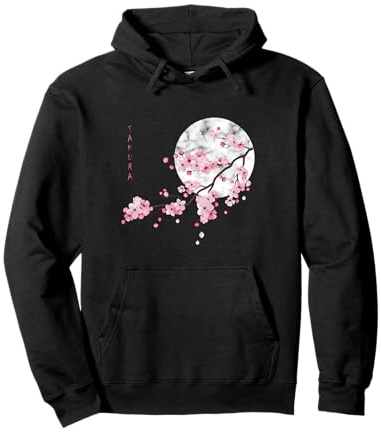 Sakura Fiore di CILIEGIO Il Fiore Preferito del Giappone Felpa con Cappuccio