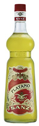 Sanz Bananensirup Flasche mit 1 Liter