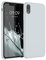 kwmobile Case Compatible with Apple iPhone XR Case - TPU Silicone Phone Cover with Soft Finish - Light Grey Matte