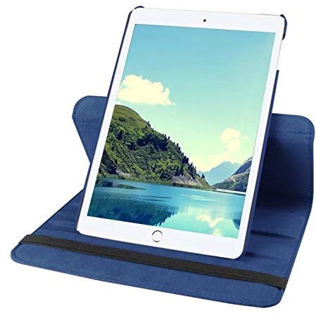 Lobwerk - Funda para Apple iPad Mini 5 (7,9 Pulgadas, giratoria 360°) Azul Azul