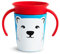 Munchkin Miracle 360° WildLove Tasse Bébé | Tasse Bébé Étanches | Tasse de Sevrage Bébé Sans BPA avec Bord de Boisson 360° - Emballage Écologique | 6oz/177ml | Ours Polaire
