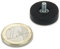 Magnetsystem mit Gewinde (Ø 22 mm | Gewinde M4x6 | Haftkraft 5,8 kg)
