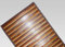 BIANCHERIAWEB Bambus Teppich Degradè Braun, Küchenläufer 50x180 cm, Küchenteppich rutschfest 100% Bambus, Kitchen Lane aus strapazierfähigem Material, nimmt Keine Flecken auf