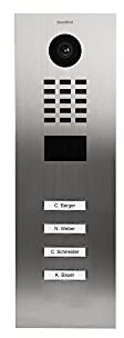 DoorBird D2104V-V2-EA Video-Türsprechanlage, Edelstahl