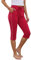 Gyabnw Damen Cropped Pants Capri 3/4 Länge Sweatpants Sport Jogging Shorts Sommerhose Damen Trainingshose Casual Yogahose B-rosarot1,M
