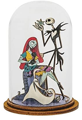 Enesco Encantadora colección Disney - Pesadilla Antes de Navidad - Amor inadaptado (Figura de Jack y Sally) (A30621)