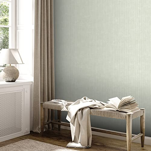Streifentapete Creme Grün - A.S. Création Maison Charme 390765 - Vliestapete - 10,05 m x 0,53 m Made in Germany