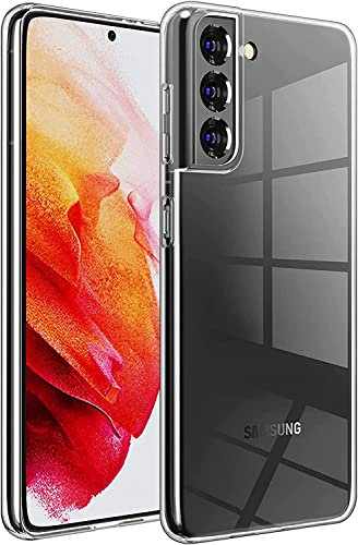 A ANCILE Coque pour Samsung Galaxy S22, Étui 360° Transparent Avant Arrière, Protection Intégrale en Silicone TPU Antichoc – Coque Fine S 22 – 70,6 x 146 x 7,6 mm
