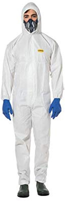 Tuta da lavoro monouso Logica Professional L, Bianco, L, Elasticizzata, PP/PE laminate, Pull on, Lavoratori, Unisex, Lavoratori, Operai, Addetti ai lavori, 3151696031